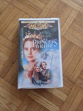 The Princess Bride VHS Movie Case - Blue/White Artwork Cult Classic